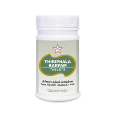 Skm Ayurveda Thiriphala Karpam 100 & 500 Tablets Skm Ayurveda Thiriphala Karpam 100 & 500 Tablets