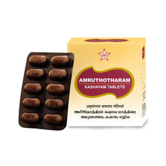 Skm Ayurveda Amruthotharam Kashayam 100 & 500 Tablets Skm Ayurveda Amruthotharam Kashayam 100 & 500 Tablets