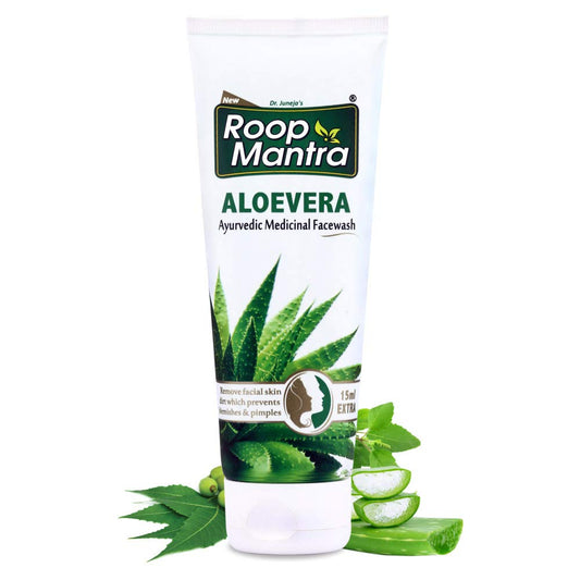 Divisa Herbal Care Ayurvedic Roop Mantra Aloevera Face Wash Liquid 115 ML