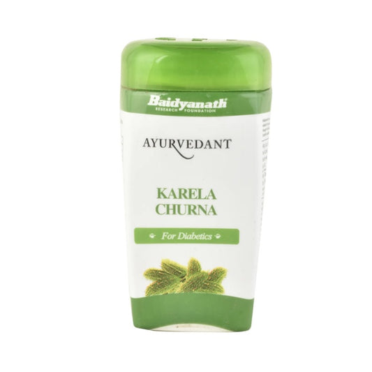 Baidyanath Ayurvedic Ayurvedant Karela Churna Useful For Diabetics Care Powder 100gm