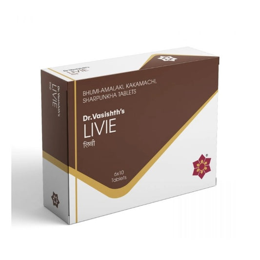 Dr.Vasishth's Ayurvedic Livie 6 x 10 Tabletten