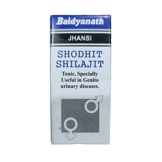 Baidyanath Ayurvedisches (Jhansi) Shodhit Shilajit-Pulver 10 g