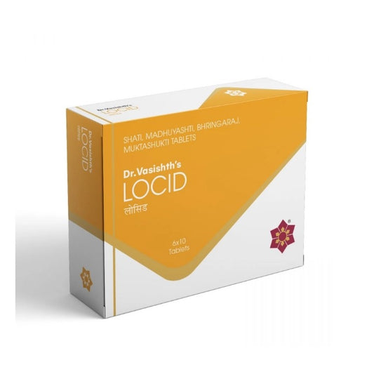 Dr Vasishth's Ayurvedic Locid 6 X 10 Tablets