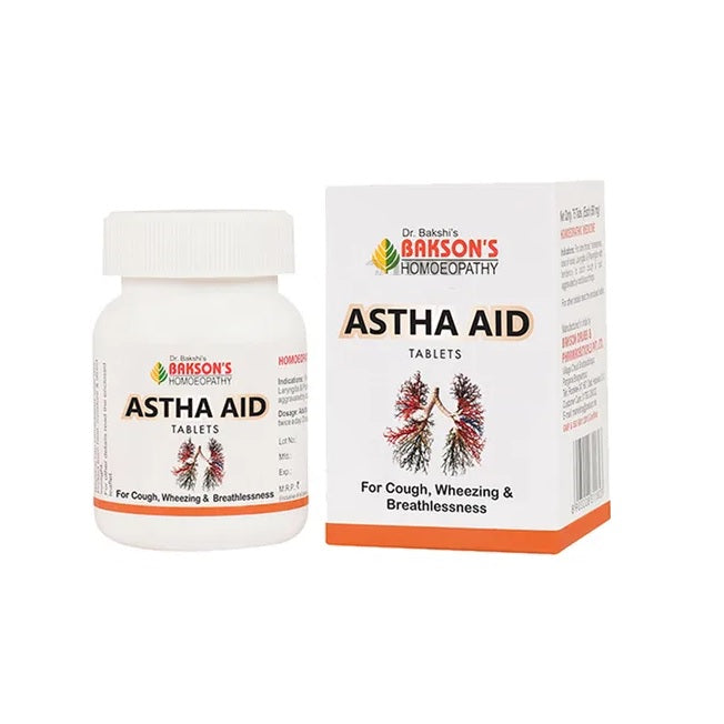 Bakson's Homoeopathy Astha Aid Easy Breather Tablet