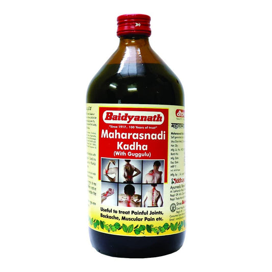 Baidyanath Ayurvedic Maharasnadi Kadha With Guggulu Liquid