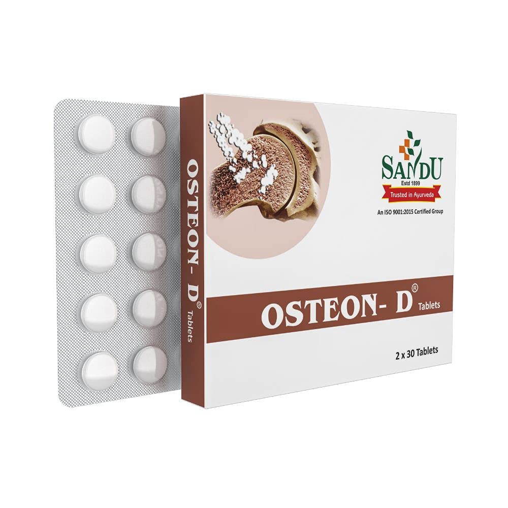 Sandu Ayurvedic Osteon Tabletten gegen Kalziummangel, 30 Tabletten