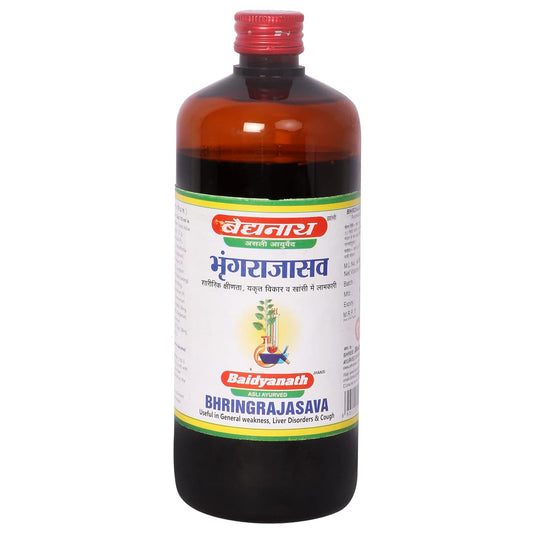 Baidyanath Ayurvedic Bhringrajasava Liquid 450Ml