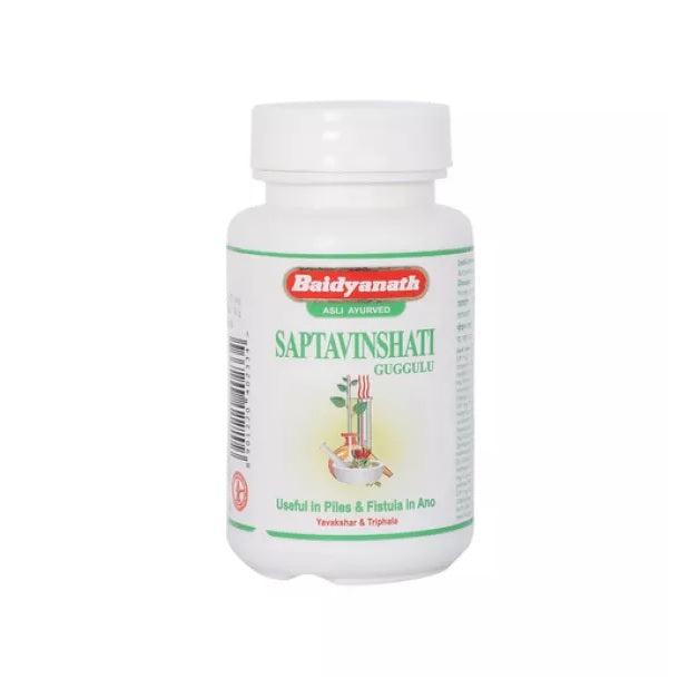 Baidyanath Ayurvedic (Jhansi) Saptavinshati Guggulu 80 Tablet