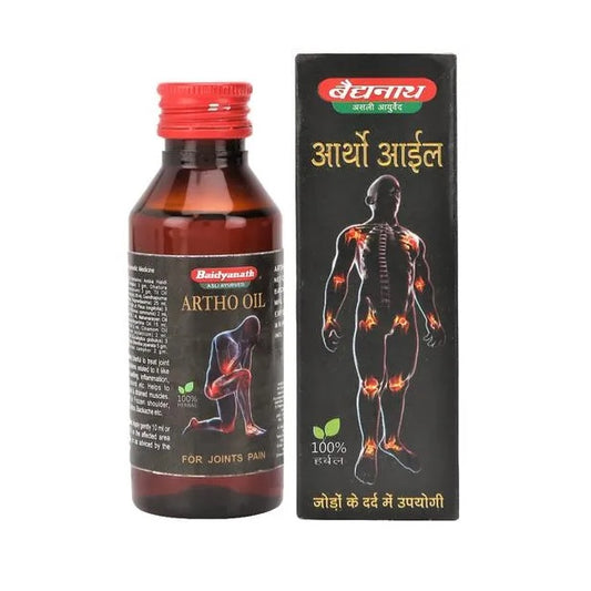 Baidyanath Ayurvedic (Jhansi) 100% Herbal Artho Oil 100ml