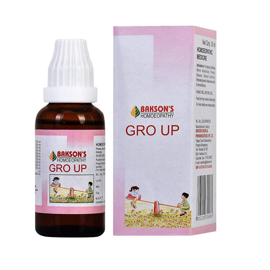 Bakson's Homoeopathy Gro Up Growth Promoter Drop 30ml