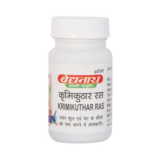 Baidyanath Ayurvedic (Jhansi) Krimikuthar Ras Tablet