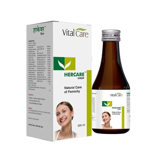 Vital Care Ayurvedic Hercare Syrup & Tablets