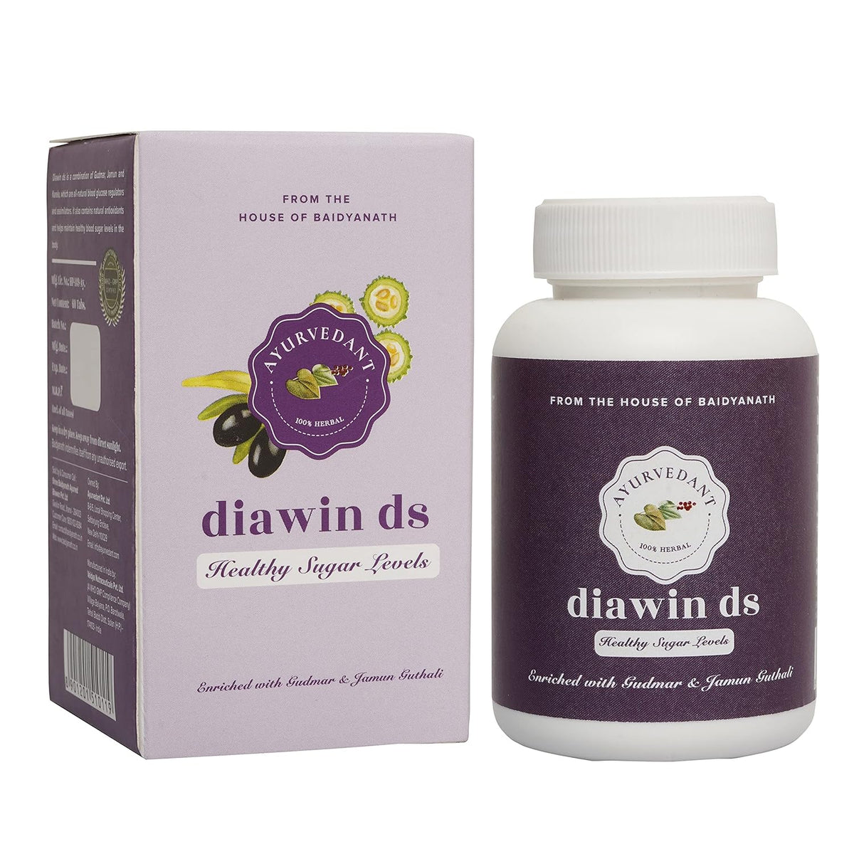 Baidyanath Ayurvedic Ayurvedant Diawin DS 60 Capsule