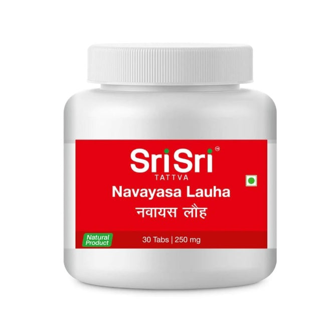 Sri Sri Tattva Ayurvedic Navayasa Lauh 250mg 30 Tablets