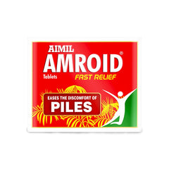 Aimil Ayurvedic Amroid Ayurveda-Tabletten Poly Herbs Gesundheitsmedizin gegen Hämorrhoiden Vegetarische Salbe und Tabletten