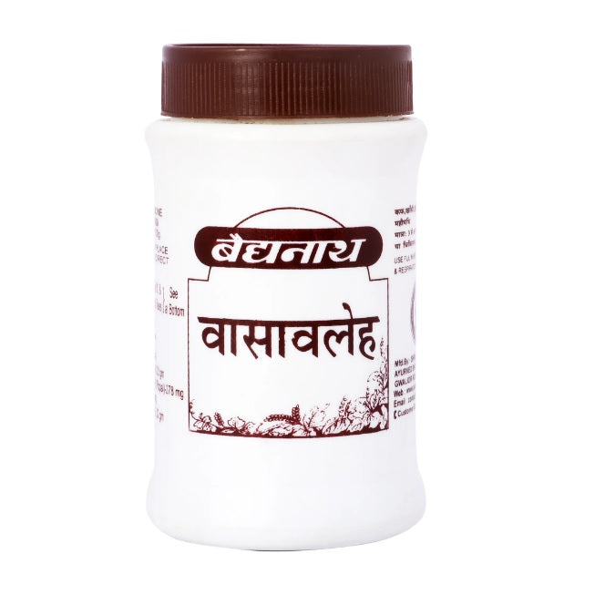 Baidhyanath Ayurvedisches Vasavaleha-Granulat zur Förderung des Wohlbefindens der Atemwege, Avalehe, 100 G