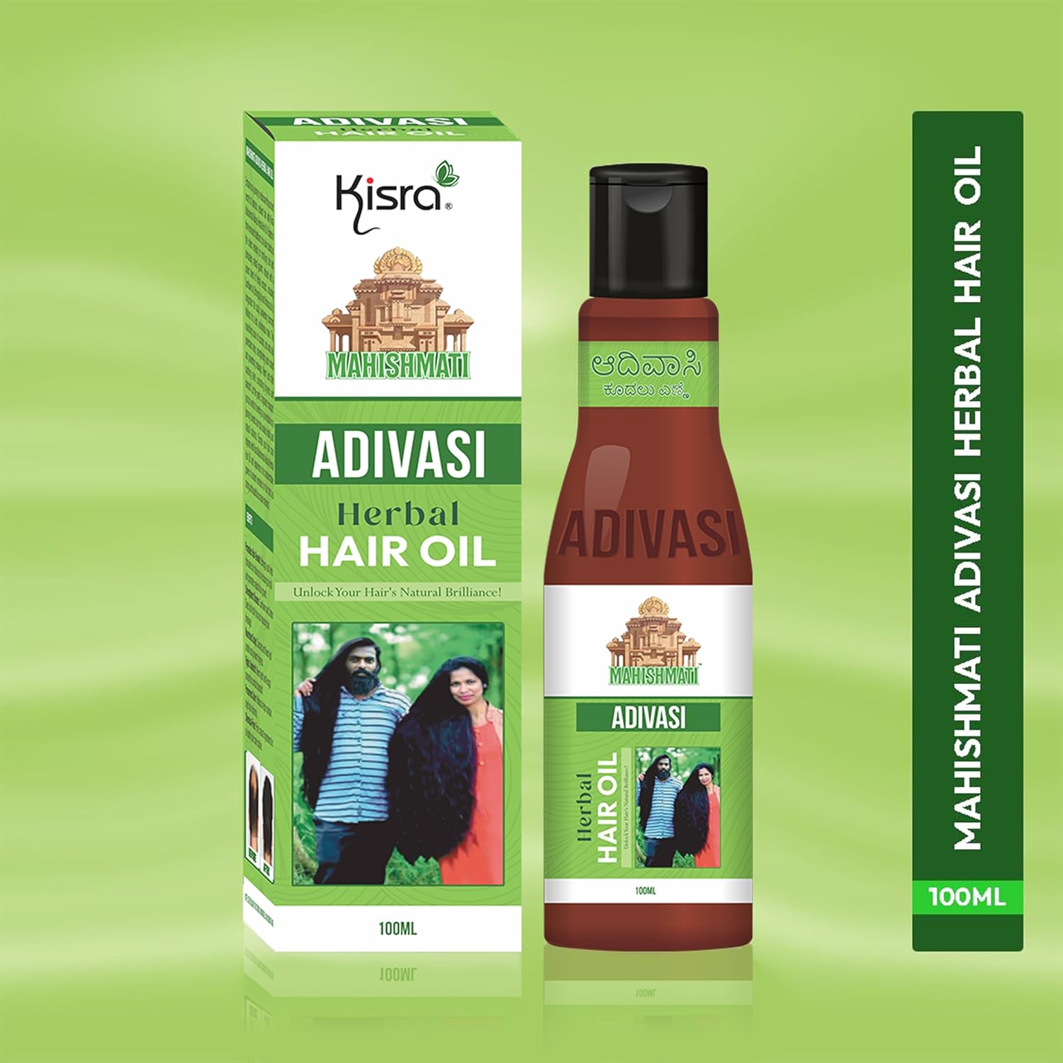 Mahishmati Ayurvedic Adivasi Herbal Hair Growth Oil 100ml
