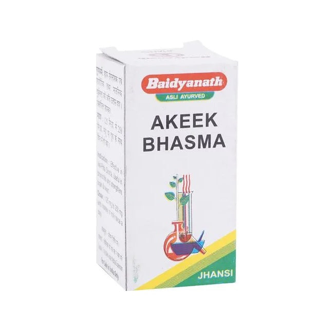 Baidyanath Ayurvedisches Akeek (Jhansi) Bhasma-Pulver