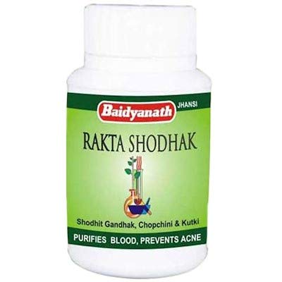 Baidyanath Ayurvedic Jhansi Raktashodhak Bati Tablets