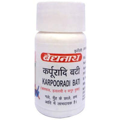 Baidyanath Ayurvedic Jhansi Karpuradi Bati 10 Gm