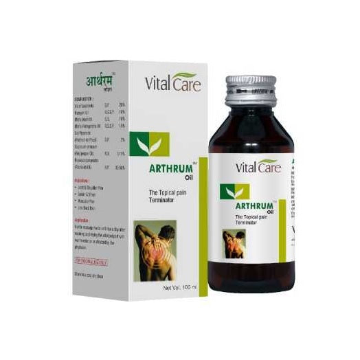 Vital Care Ayurvedic Arthrum Plus Capsule,Oil and Ointment