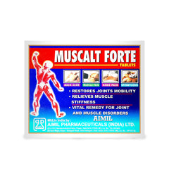 Aimil Ayurvedic Muscalt Fort Joint Wellness Reduces Pain Tablet,Oil Spray,Ointment & Syrup