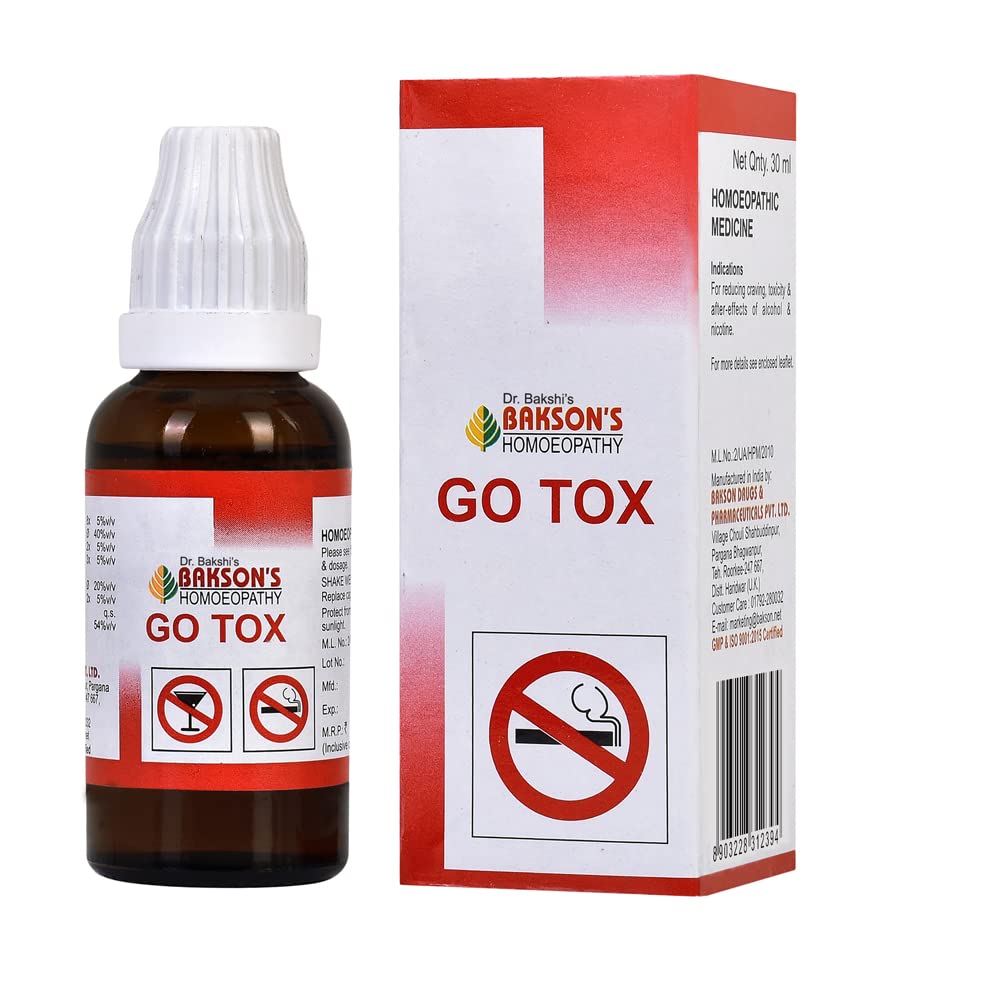 Bakson's Homoeopathy Go Tox Detoxifier Drop 30ml