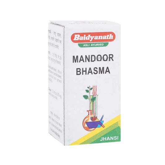 Baidyanath Ayurvedic (Jhansi) Mandoor,Mandur Bhasma Powder