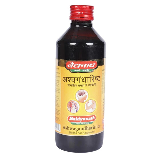 Baidyanath Ayurvedic (Jhansi) Ashwagandharishta Stress Management Liquid