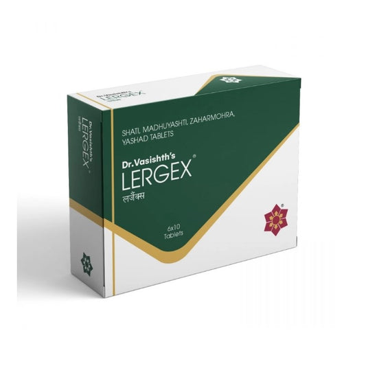 Dr Vasishth's Ayurvedic Lergex 6 X 10 Tablets