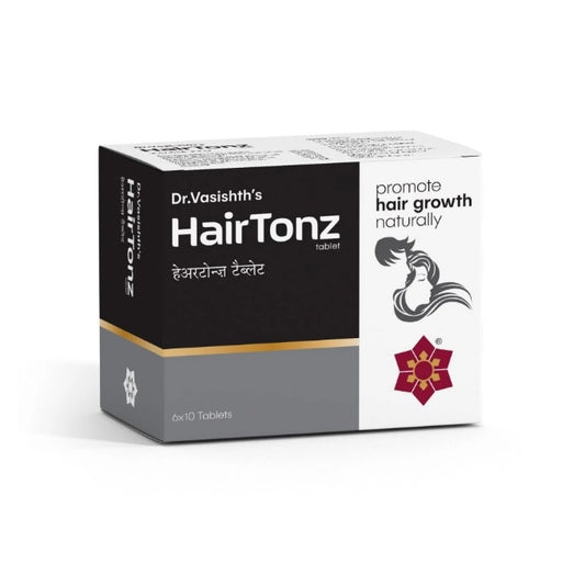 Dr Vasishth's Ayurvedic Hair tonz Hair Health 6 X 10 Tablets