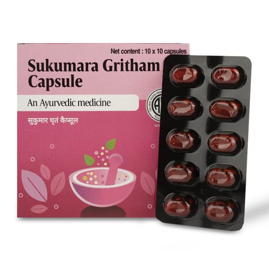 AVP Ayurvedic Sukumara Ghritam Gritham Capsules