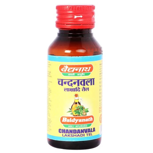 Baidyanath Ayurvedisches (Jhansi) Chandanvala Lakshadi Tel Öl 50ml