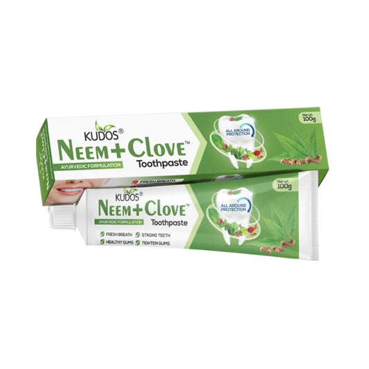 Kudos Ayureveda Neem Clove Toothpaste 100gm