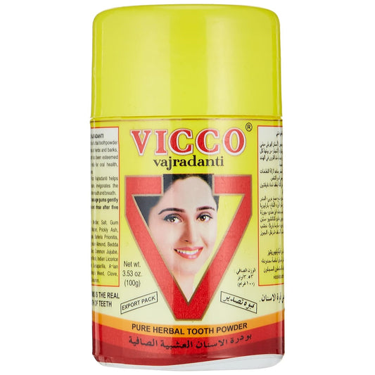 Vicco Vajradanti Tooth Powder For Healthy Teeth Gums Powder