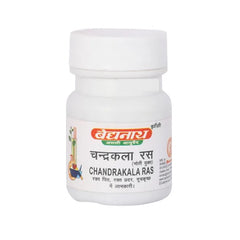 Baidyanath Ayurvedic Chandrakala Ras Moti Yukt Tablets