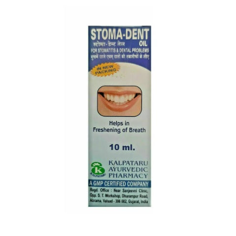 Kalpataru Ayurvedisches Zahn-Stoma-Dent-Öl, 10 ml (2er-Pack)