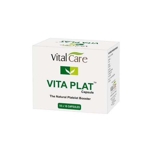 Vital Care Ayurvedic Vita Plat 100 Capsule