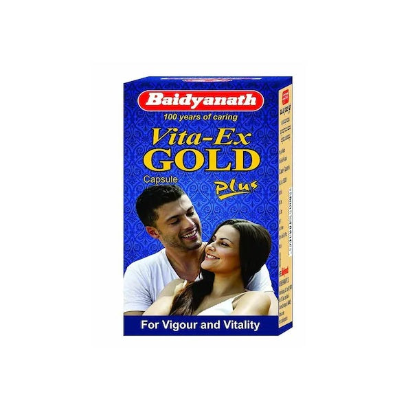Baidyanath Ayurvedische Vita Ex Gold Plus Kapseln