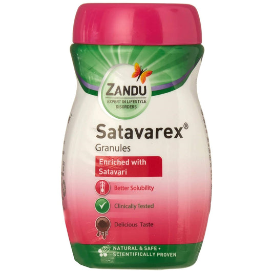 Zandu Ayurveda-Satavarex, angereichert mit Satavari-Granulatpulver, 210 g