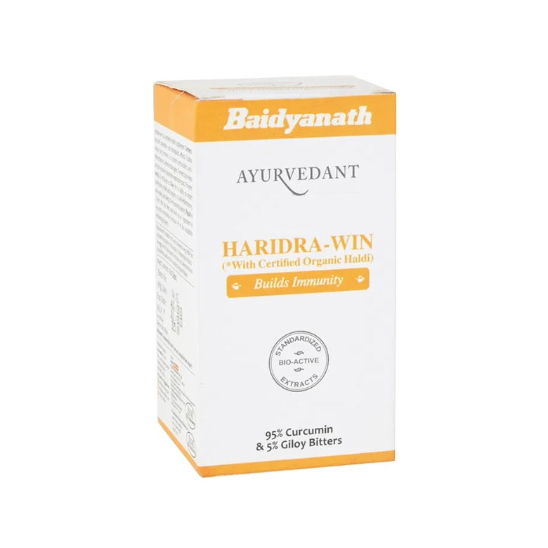 Baidyanath Ayurvedic Ayurvedant Haridra Win 60 Capsule