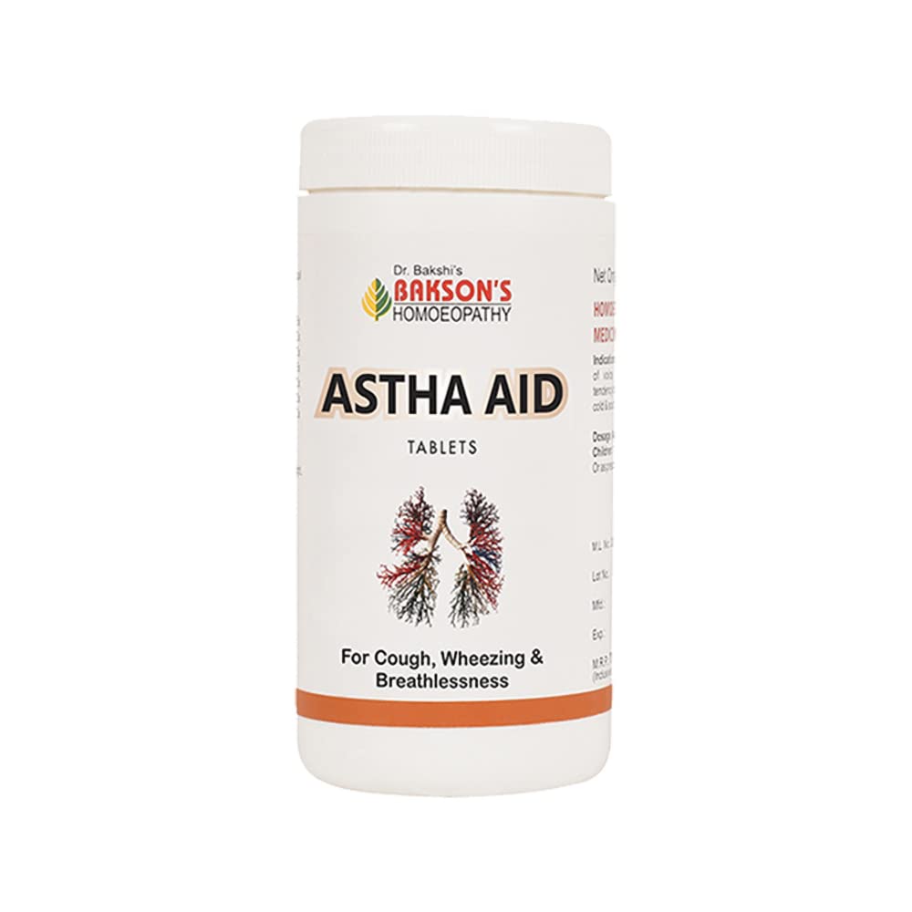 Bakson's Homoeopathy Astha Aid Easy Breather Tablet