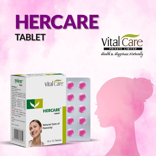 Vital Care Ayurvedic Hercare Syrup & Tablets