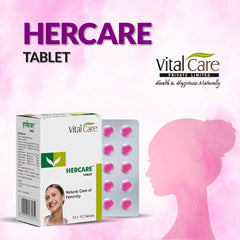 Vital Care Ayurvedic Hercare Natural Care Of Feminity Syrup & Tablets
