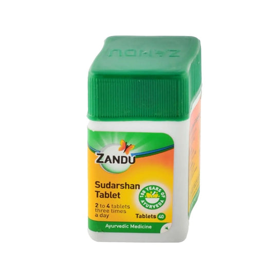 Zandu Ayurvedic Sudarshan Ghan Vati 40 Tablets