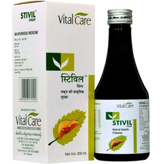 Vital Care Ayurvedic Stivil Natural Hepato Protector Syrup 200ml