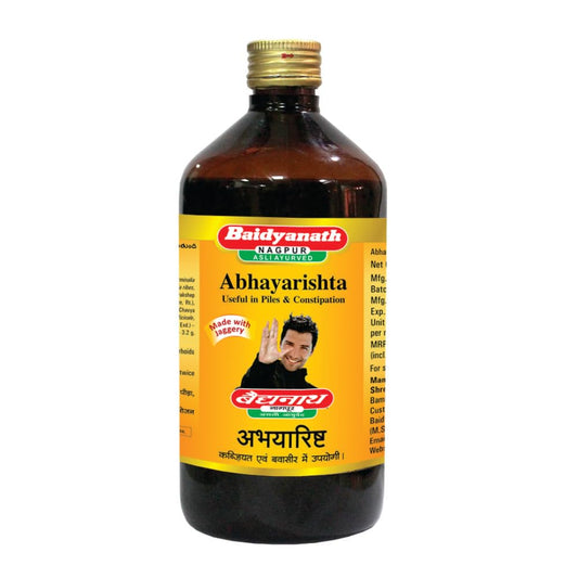 Baidyanath Ayurvedic Abhayarishta Useful in Haemorrhoids,Fissures Liquid