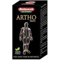 Baidyanath Ayurvedic (Jhansi) 100 % Kräuter-Artho 50 Tabletten