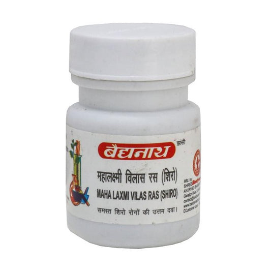 Baidyanath Ayurvedic Mahalaxmivilas Ras(mahashir) 40 Tablets