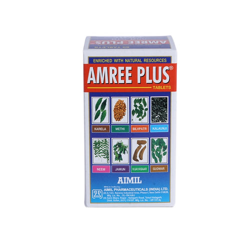 Aimil Amree Plus – Classical Ayurvedic Herbal Supplement | Tablets, Capsules & 100g Granules